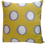 Kussani Cushion Cover Mustard Splash 45cm x 45cm K431