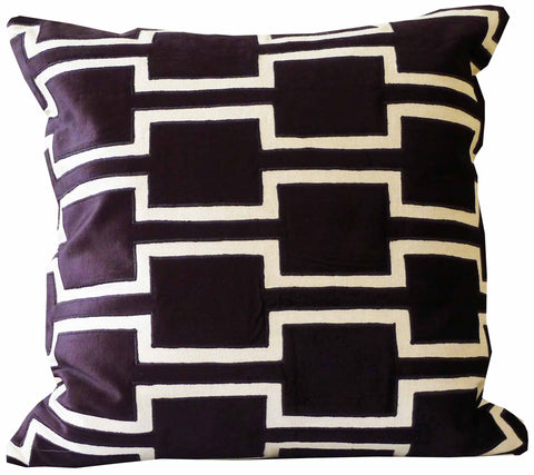 Kussani Cushion Cover Black Hebel 50cm x 50cm K454