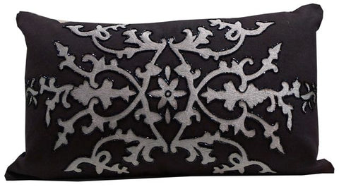 Kussani Cushion Cover Black Bling 30cm x 50cm K367