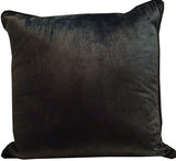 Kussani Cushion Cover Black Velvet 50cm x 50cm K395