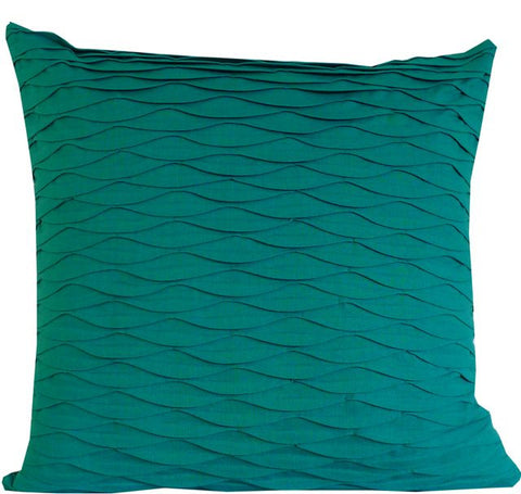 Kussani Cushion Cover Emerald Pleat 55cm x 55cm K419