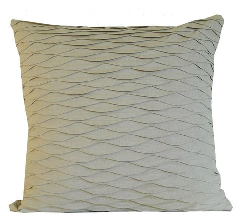 Kussani Cushion Cover Natural Pleat 50cm x 50cm K420