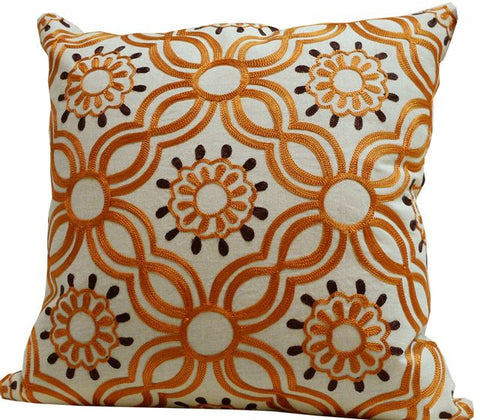 Kussani Cushion Cover Orange Link 45cm x 45cm K384