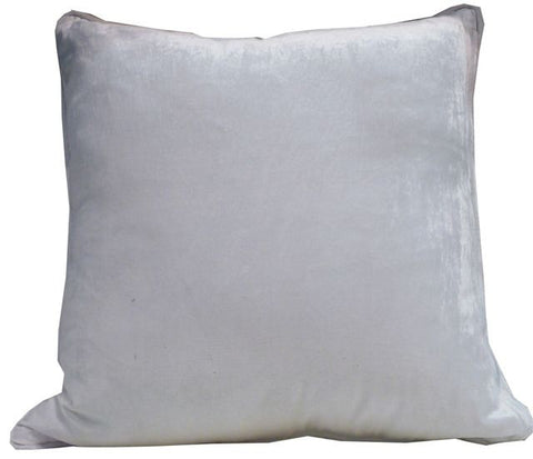 Kussani Cushion Cover White Velvet 50cm x 50cm K398