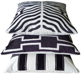 Kussani Cushion Cover Black Zebra 45cm x 45cm K457