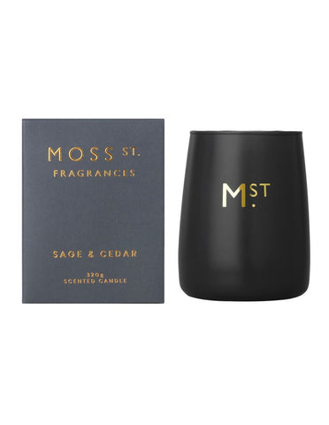 Moss St. Candle Sage and Cedar 320g